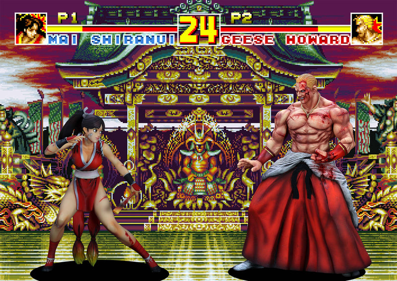 Fatal Fury Special STUDIO24 THE KING OF COLLECTORS'24 EX Geese Howard (HG Damage Ver.)