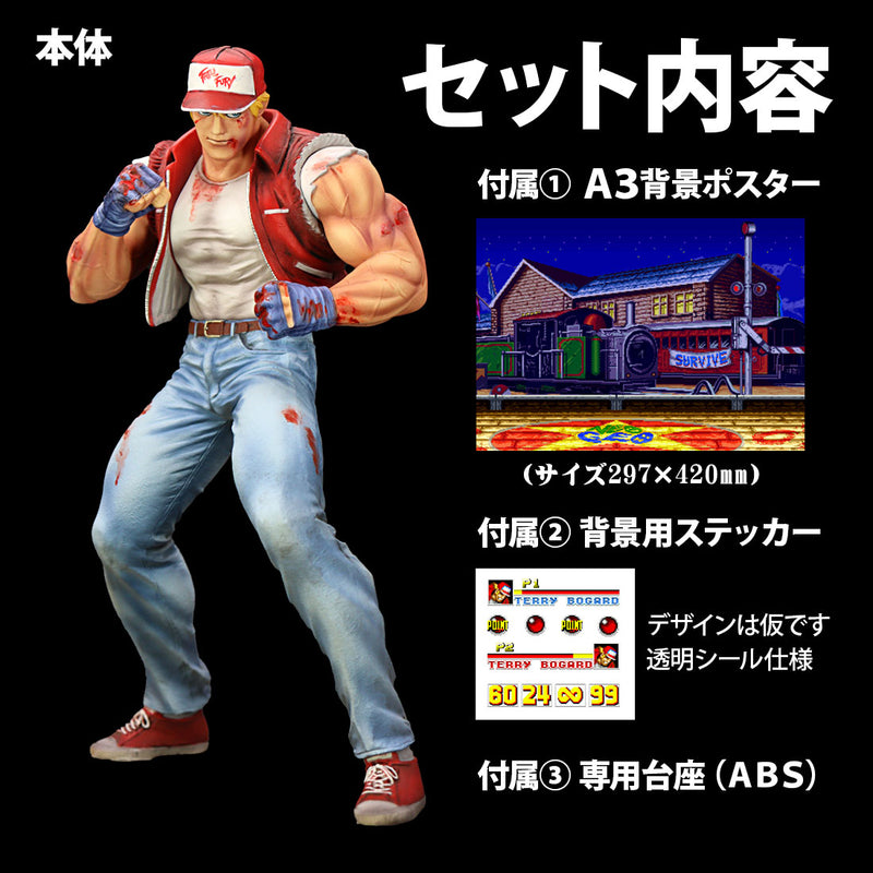 Fatal Fury Special STUDIO24 THE KING OF COLLECTORS'24 EX Terry Bogard (HG Damage Ver.)