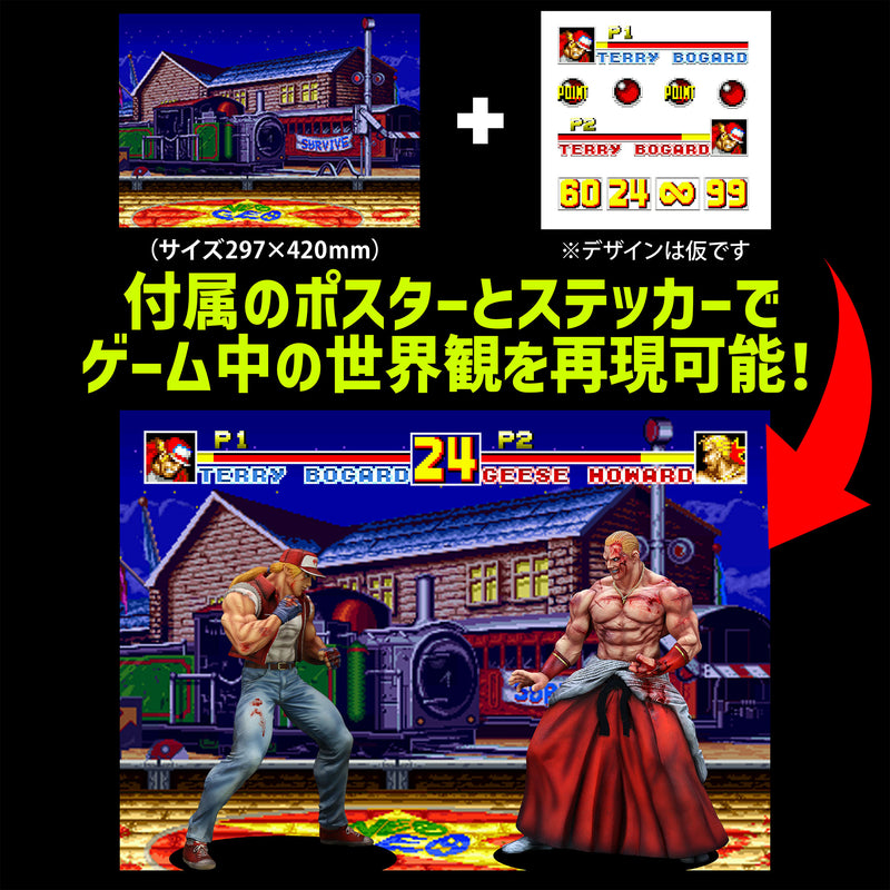 Fatal Fury Special STUDIO24 THE KING OF COLLECTORS'24 EX Terry Bogard (HG Damage Ver.)