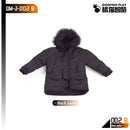 GOOMOO GM-J-002-B BLACK PARKA FOR 1/12 SCALE ACTION FIGURES