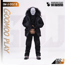 GOOMOO GM-J-002-B BLACK PARKA FOR 1/12 SCALE ACTION FIGURES