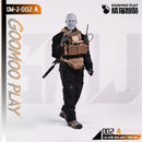 GOOMOO GM-J-002-A SET OF TACTICAL VEST AND WAIST BAG FOR 1/12 SCALE ACTION FIGURES