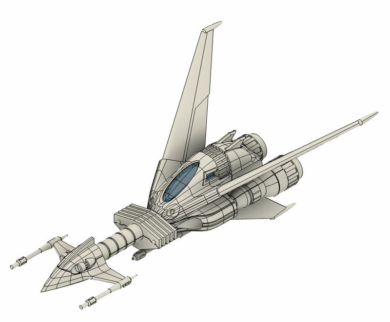 Message from Space: Galactic Wars HMA Liabe Special 1/144 Plastic Model Kit