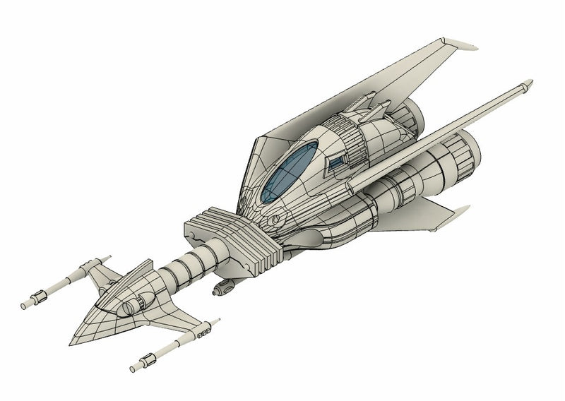 Message from Space: Galactic Wars HMA Liabe Special 1/144 Plastic Model Kit