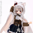 Alvastaria Azone international Tiea White Snow Cat and the Wolf of the Winter Woods