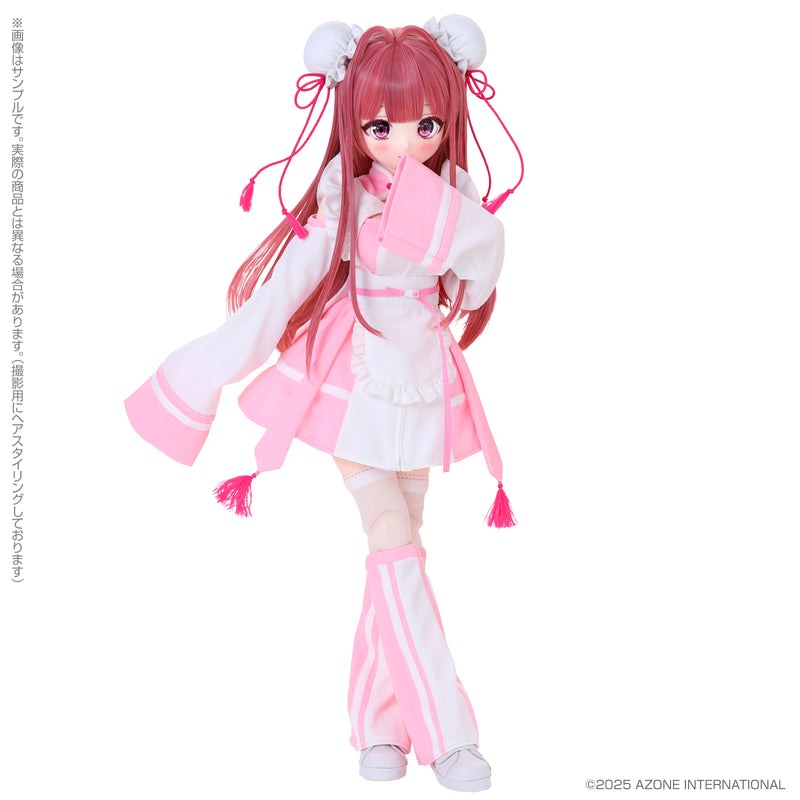 Poe-Poe x Iris Collect Petit Azone international Komomo -Kaputto Chinese Steamed Bun Girl!- (Lovely Pink Ver.)