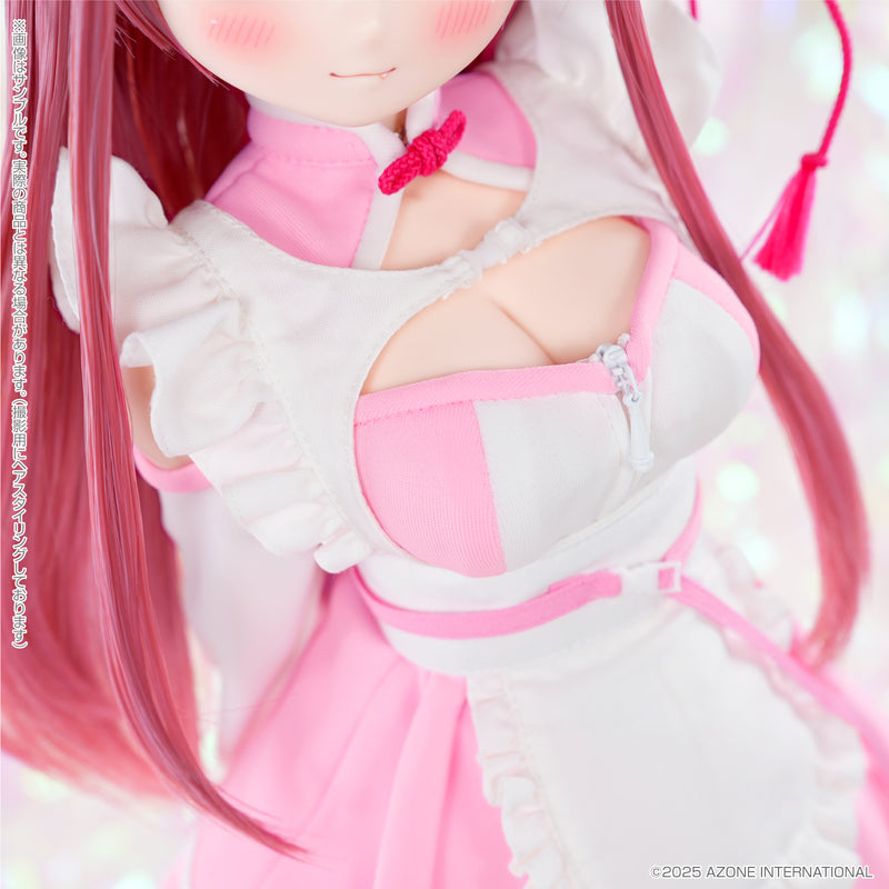 Poe-Poe x Iris Collect Petit Azone international Komomo -Kaputto Chinese Steamed Bun Girl!- (Lovely Pink Ver.)