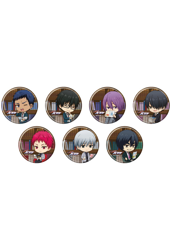 Kuroko's Basketball A3 Can Badge 20 Reading Ver. (Mini Character Illustration)