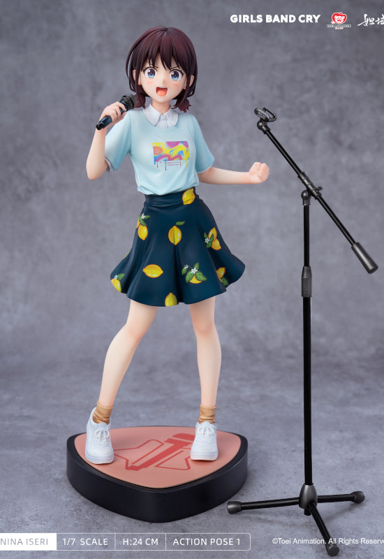 Girls Band Cry Natsu wo Mankitsu shite Sakebe Series Da Yu -NO.1- Nina Iseri