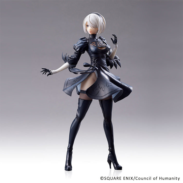 NieR:Automata SQUARE ENIX VER.1.1A Statuette 2B (YoRHa No. 2 Type B) NO GOGGLES VER.