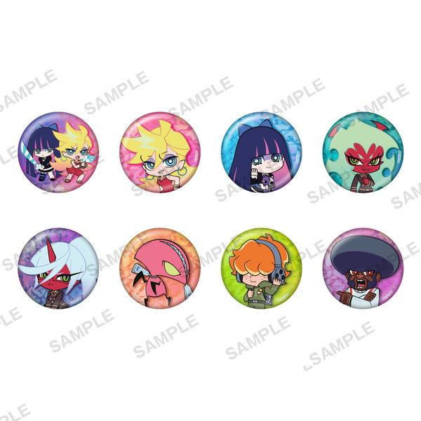 New Panty & Stocking with Garterbelt Bushiroad Creative Trading Hologram Can Badge