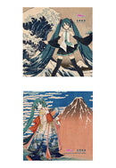Hatsune Miku x Hokusai Katsushika iXima Presence Hand Towel
