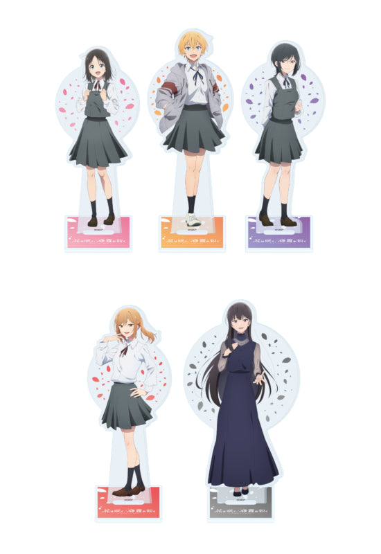 Flower and Asura A3 Acrylic Stand Official Illustration
