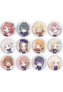 Gakuen Idolmaster A3 Hologram Can Badge (57mm) 02 Similar Look Costume Ver. (Mini Character Illustration)