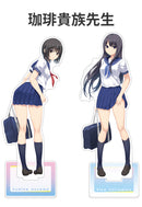 Coffee Kizoku Original Illustration Curtain Tamashii Illustration Extra Large Acrylic Stand Sailor Uniform