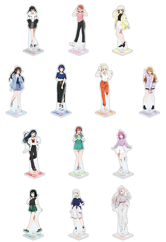 Love Live! Nijigasaki Academy School Idol Club A3 Acrylic Stand Sporty Ver. (Original Illustration)