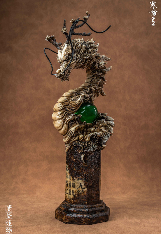 NIHILITY CREATION AZURE DRAGON OF WOOD RESIN STATUE