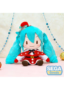 Character Vocal Series 01: Hatsune Miku SEGA fuwa petit LL Plush Hatsune Miku - Christmas (Rerelease)