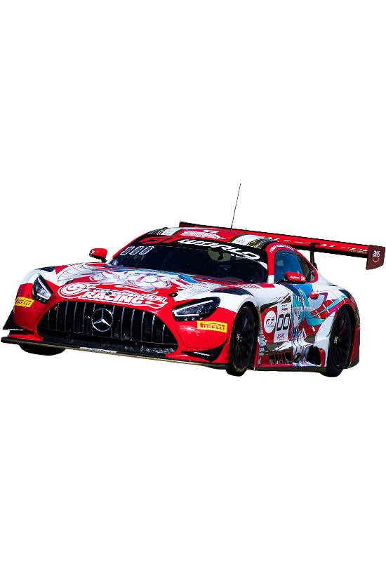 Hatsune Miku GT Project GOODSMILE RACING 1/43 Good Smile Hatsune Miku: AMG 2025 Spa 24H Ver.