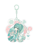 Character Vocal Series 01: Hatsune Miku Good Smile Company Hatsune Miku Miku Hug Series Acrylic Keychain: Flower Ver.