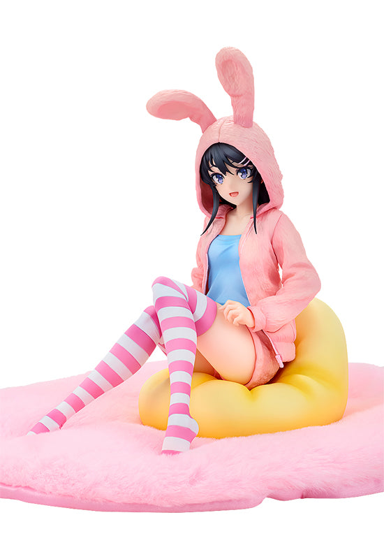 Rascal Does Not Dream of a Knapsack Kid KADOKAWA Mai Sakurajima Hoodie☆Look Rabbit Ears ver.