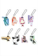 Ranma 1/2 Nippon Television Service Character Goods Trading Acrylic Key Chain