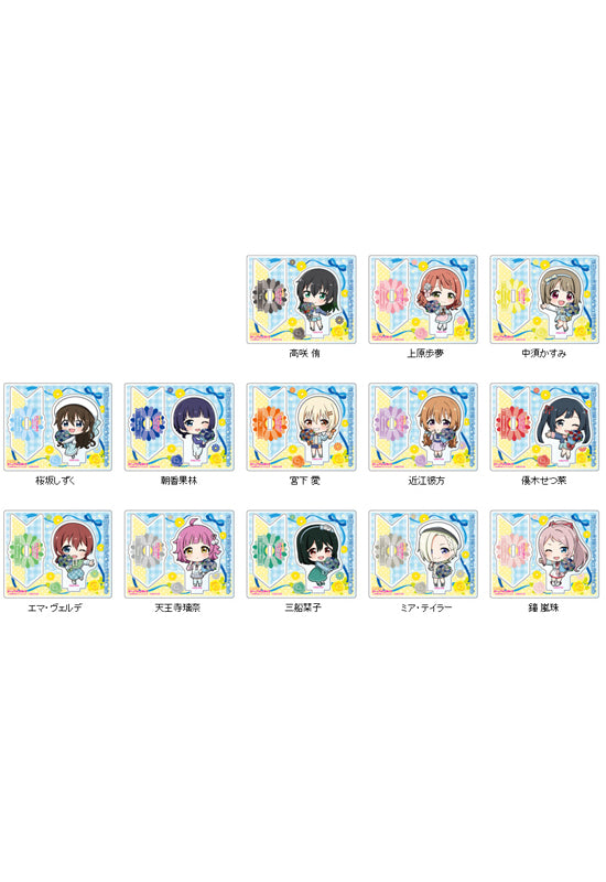 Love Live! Nijigasaki High School Idol Club Contents Seed Acrylic Stand Flower Deformed Ver.