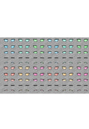 Polynian DAIBADI PRODUCTION Eyedecal Set Motoroid 03