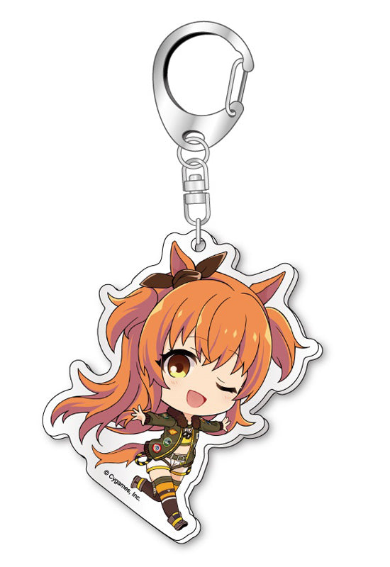 Uma Musume Pretty Derby AmiAmi Chara Petit Acrylic Key Chain Vol. 2 Mayano Top Gun