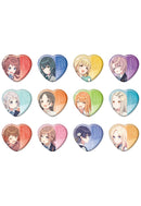 Gakuen Idolmaster Caravan Trading Heart Can Badge