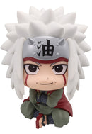 Naruto Shippuden MEGAHOUSE Lookup Naruto Uzumaki Smile ver. & Jiraiya set【with gift】