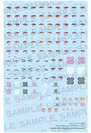 Megami Device Kotobukiya M.S.G PUNI MOFU Long Eye Decal Set