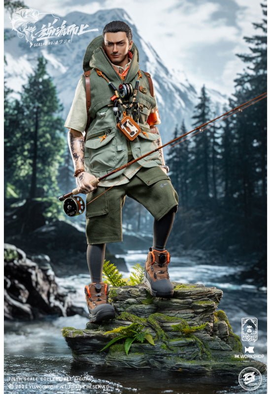 Ju Chao - Move upstream YUANXINGSHI x HK WORKSHOP x GRAYSON JC-010 SERIAL NO. KAWAJIMA 1/6 SCALE ACTION FIGURE