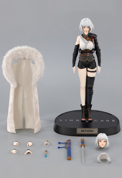 LING CAGE GONG BAI YUEKUI 1/8 SCALE ACTION FIGURE