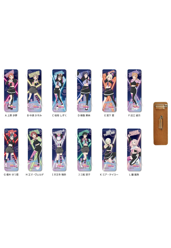 Love Live! Nijigasaki Academy School Idol Club NEXT SKY Sync Innovation Leather Badge (Long) (1-12 Selection)