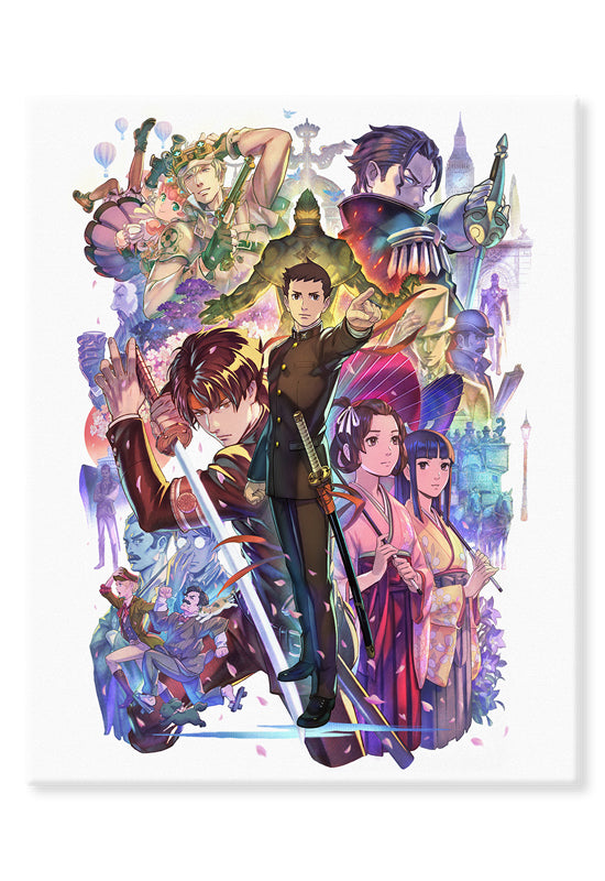 The Great Ace Attorney Chronicles CAPCOM main visual CHARA FINE BOARD