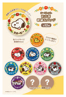 PEANUTS T's Factory SNOOPY (TM) Secret Language of Flowers Embroidery Can Badge