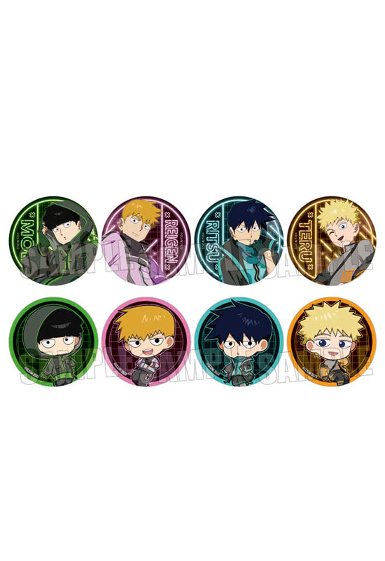 Mob Psycho 100 III Bell House Trading Can Badge Cyberpunk Ver.