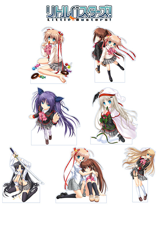 Little Busters! Blue select 2025 Denki-guy Character Goods Extra Large Acrylic Stand