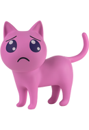 NEEDY GIRL OVERDOSE MEDICOS ANIME Cat Sorry (Soft Vinyl)