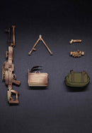 HASUKI WM-05B 1/12 SCALE PKM EQUIPMENT SET (DESERT CAMOUFLAGE)