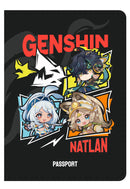 Genshin Impact miHoYo Blaze to Natlan Series Passport Case