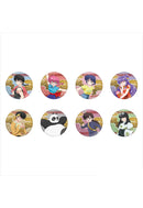 Ranma 1/2 Nippon Television Service Character Goods Trading Glitter Can Badge