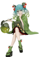 Hatsune Miku FURYU Noodle Stopper Figure -Flower Fairy Winter Cherry Green Color ver.-