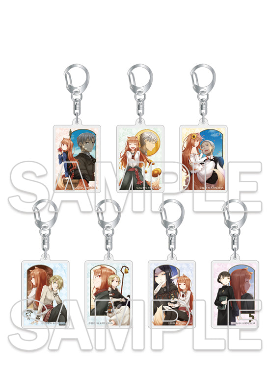 Spice and Wolf KADOKAWA Trading Acrylic Key Chain Ver. Dengeki Bunko Renewal Cover