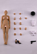 WIND TOYS 1/12 SUPER MODEL ACTION FEMALE BODY FMW007 WHEAT SKIN