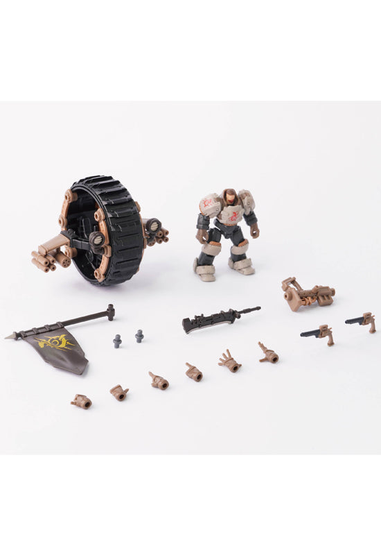 ARCHECORE SAGA OF YMIRUS TOYS ALLIANCE LIMITED ARC-46 1/35 SCALE SKELETON BRIGADE SMOKE SIGNAL CHAKRAM BIKE