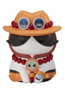 ONE PIECE MEGA CAT PROJECT Nyanto! MEGAHOUSE The Big NYAN PIECE Series Portgas D. Ace