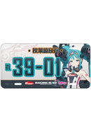 Racing Miku 2026 Caravan Racing Miku 2026 Ver. Number Plate Style Aluminum Plate