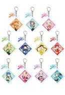 Love Live! Superstar!! A3 Acrylic Key Chain with Parts 01 China Dress Style Costume Ver. (Original Illustration)